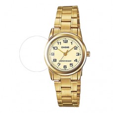 [6 יחידות] Casio LTP-V001G-9B מגן מסך הידרוג'ל שקוף (סיליקון) לשעון