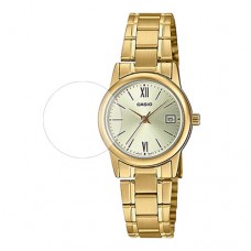 [6 יחידות] Casio LTP-V002G-9B3 מגן מסך הידרוג'ל שקוף (סיליקון) לשעון