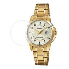 [6 יחידות] Casio LTP-V004G-9B מגן מסך הידרוג'ל שקוף (סיליקון) לשעון