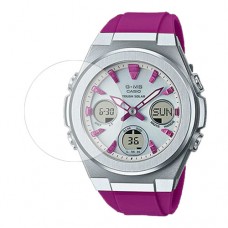 [6 יחידות] Casio MSG-S600-4A מגן מסך הידרוג'ל שקוף (סיליקון) לשעון