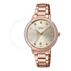 [6 יחידות] Casio SHE-4056PG-4A מגן מסך הידרוג'ל שקוף (סיליקון) לשעון