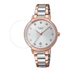 [6 יחידות] Casio SHE-4056SPG-7A מגן מסך הידרוג'ל שקוף (סיליקון) לשעון