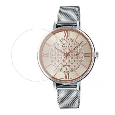 [6 יחידות] Casio SHE-4059M-4A מגן מסך הידרוג'ל שקוף (סיליקון) לשעון