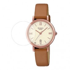 [6 יחידות] Casio SHE-4540CGL-9A מגן מסך הידרוג'ל שקוף (סיליקון) לשעון