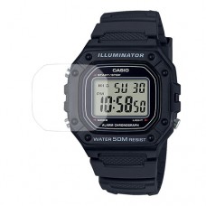 [6 יחידות] Casio W-218H-1AVEF מגן מסך הידרוג'ל שקוף (סיליקון) לשעון
