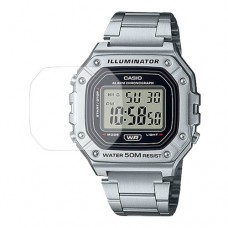 [6 יחידות] Casio W-218HD-1AV מגן מסך הידרוג'ל שקוף (סיליקון) לשעון