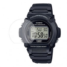 [6 יחידות] Casio W-219H-1AV מגן מסך הידרוג'ל שקוף (סיליקון) לשעון