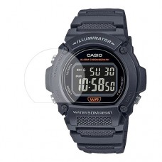 [6 יחידות] Casio W-219H-8BV מגן מסך הידרוג'ל שקוף (סיליקון) לשעון