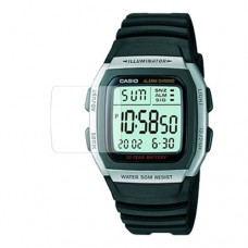 [6 יחידות] Casio W-96H-1AVES מגן מסך הידרוג'ל שקוף (סיליקון) לשעון