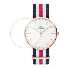 [6 יחידות] Daniel Wellington Watch Classic 40 Canterbury 40mm מגן מסך הידרוג'ל שקוף (סיליקון) לשעון