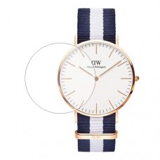 [6 יחידות] Daniel Wellington Watch Classic 40 Glasgow 40mm מגן מסך הידרוג'ל שקוף (סיליקון) לשעון