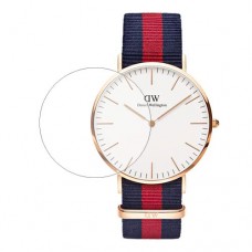 [6 יחידות] Daniel Wellington Watch Classic 40 Oxford 40mm מגן מסך הידרוג'ל שקוף (סיליקון) לשעון