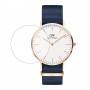 [6 יחידות] Daniel Wellington Watch Classic Bayswater White 40mm מגן מסך הידרוג'ל שקוף (סיליקון) לשעון