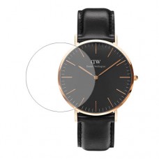 [6 יחידות] Daniel Wellington Watch Classic Black Sheffield 40mm מגן מסך הידרוג'ל שקוף (סיליקון) לשעון