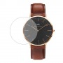 [6 יחידות] Daniel Wellington Watch Classic Black St Mawes 40mm מגן מסך הידרוג'ל שקוף (סיליקון) לשעון