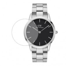 [6 יחידות] Daniel Wellington Watch Iconic Link Black 40mm מגן מסך הידרוג'ל שקוף (סיליקון) לשעון