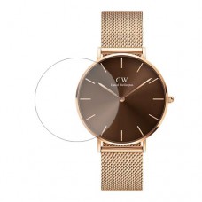 [6 יחידות] Daniel Wellington Watch Petite Amber 36 Brown מגן מסך הידרוג'ל שקוף (סיליקון) לשעון