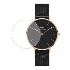 [6 יחידות] Daniel Wellington Watch Petite Ashfield Black 36mm מגן מסך הידרוג'ל שקוף (סיליקון) לשעון