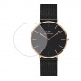 [6 יחידות] Daniel Wellington Watch Petite Ashfield Black 36mm מגן מסך הידרוג'ל שקוף (סיליקון) לשעון