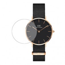 [6 יחידות] Daniel Wellington Watch Petite Cornwall Black 32 mm מגן מסך הידרוג'ל שקוף (סיליקון) לשעון