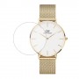 [6 יחידות] Daniel Wellington Watch Petite Evergold White 36mm מגן מסך הידרוג'ל שקוף (סיליקון) לשעון