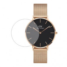 [6 יחידות] Daniel Wellington Watch Petite Melrose Black 36mm מגן מסך הידרוג'ל שקוף (סיליקון) לשעון
