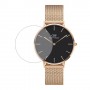 [6 יחידות] Daniel Wellington Watch Petite Melrose Black 36mm מגן מסך הידרוג'ל שקוף (סיליקון) לשעון