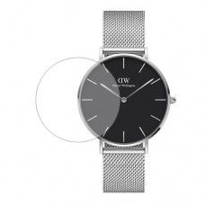 [6 יחידות] Daniel Wellington Watch Petite Sterling Black 36mm מגן מסך הידרוג'ל שקוף (סיליקון) לשעון