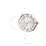 [6 יחידות] Fossil CE1107 מגן מסך הידרוג'ל שקוף (סיליקון) לשעון