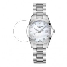 [6 יחידות] Longunes Conquest Classic 34 MM L2-386-4-87-6 מגן מסך הידרוג'ל שקוף (סיליקון) לשעון