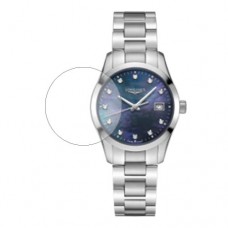 [6 יחידות] Longunes Conquest Classic 34 MM L2-386-4-88-6 מגן מסך הידרוג'ל שקוף (סיליקון) לשעון