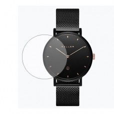 [6 יחידות] Meller Astar Baki Black 34 MM מגן מסך הידרוג'ל שקוף (סיליקון) לשעון