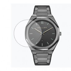 [6 יחידות] Meller Daren Gun Metal 40 MM מגן מסך הידרוג'ל שקוף (סיליקון) לשעון