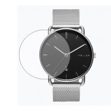 [6 יחידות] Meller Denka Black Silver 38 MM מגן מסך הידרוג'ל שקוף (סיליקון) לשעון