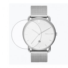 [6 יחידות] Meller Denka Dag Silver L 38 MM מגן מסך הידרוג'ל שקוף (סיליקון) לשעון