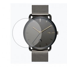 [6 יחידות] Meller Denka Gun Metal 38 MM מגן מסך הידרוג'ל שקוף (סיליקון) לשעון