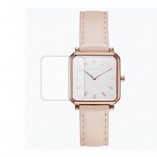 [6 יחידות] Meller Madi Roos Pink 28 MM מגן מסך הידרוג'ל שקוף (סיליקון) לשעון