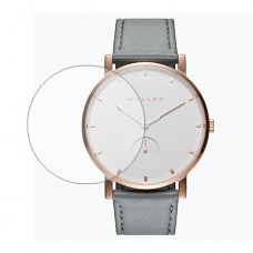 [6 יחידות] Meller Maori Roos Grey 38 MM מגן מסך הידרוג'ל שקוף (סיליקון) לשעון