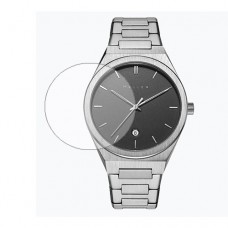 [6 יחידות] Meller Nairobi Black Silver 38 MM מגן מסך הידרוג'ל שקוף (סיליקון) לשעון