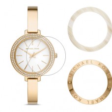 [6 יחידות] Michael Kors MK1027 מגן מסך הידרוג'ל שקוף (סיליקון) לשעון