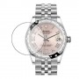 [6 יחידות] Rolex - Datejust 31 - Oyster - 31 mm - Oystersteel - white gold and diamonds מגן מסך הידרוג'ל שקוף (סיליקון) לשעון