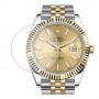 [6 יחידות] Rolex - Datejust 41 - Oyster - 41 mm - Oystersteel and yellow gold מגן מסך הידרוג'ל שקוף (סיליקון) לשעון