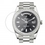 [6 יחידות] Rolex - Day-Date 40 - Oyster - 40 mm - white gold and diamonds מגן מסך הידרוג'ל שקוף (סיליקון) לשעון