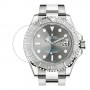 [6 יחידות] Rolex - Yacht-Master 40 - Oyster - 40 mm - Oystersteel and platinum מגן מסך הידרוג'ל שקוף (סיליקון) לשעון