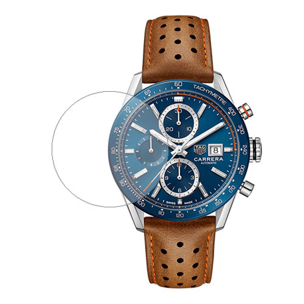 [6 יחידות] TAG Heuer HEU0169985 מגן מסך הידרוג'ל שקוף (סיליקון) לשעון