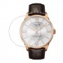 [6 יחידות] Tissot Chemin Des Tourelles T099.407.36.038.00 מגן מסך הידרוג'ל שקוף (סיליקון) לשעון