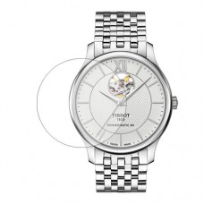 [6 יחידות] Tissot Tradition T063.907.11.038.00 מגן מסך הידרוג'ל שקוף (סיליקון) לשעון