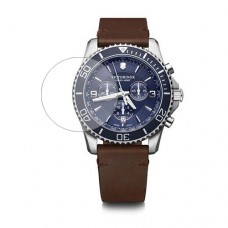 [6 יחידות] Victorinox Maverick Chronograph 43 MM WAT_241865_S1 מגן מסך הידרוג'ל שקוף (סיליקון) לשעון