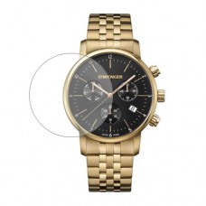 [6 יחידות] Wenger Urban Classic Chrono 01.1743.103 מגן מסך הידרוג'ל שקוף (סיליקון) לשעון