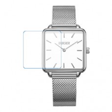 [6 יחידות] Burker Chloe Silver White מגן מסך נאנו זכוכית 9H לשעון